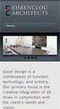 Mobile Screenshot of ehrenclouarchitects.com